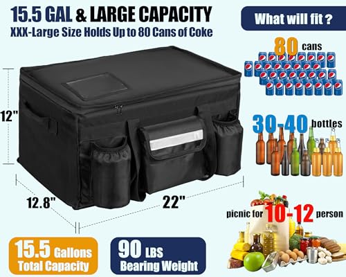 MyLifeUNIT X-Large Insulated Cooler Bag