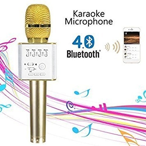 WOTEL® Q9 Micgeek Portable Wireless Microphone With Inbuilt Bluetooth