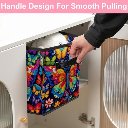Panier de rangement pliable pour organiser les vêtements de chambre - 6