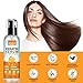 WOZUTUNT Keratin Hair Serum for - Heat Protectant with Castor Oil Treatment for Frizzy, Dry & Damaged Hair - Nourishes and Repairs Hair for Shine and Softness