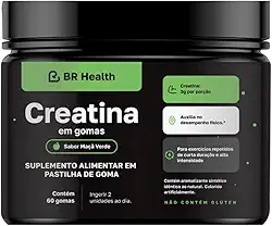 Creatina Em Gomas Com 60 Unidades (3g dose) - Br Health
