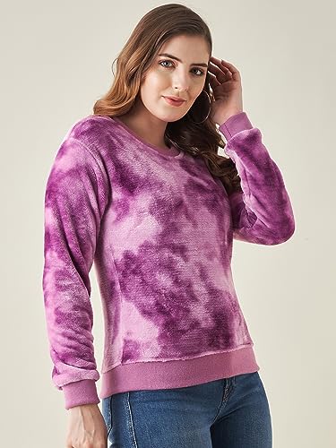 Image of Modeve Self Design Round Neck Casual Women Sweater||Winterwear||