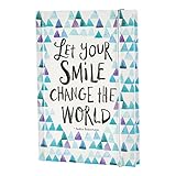 DaySpring Sadie Robertson's Banded Hardcover Journal Diary Notebook, Change the World (76969)