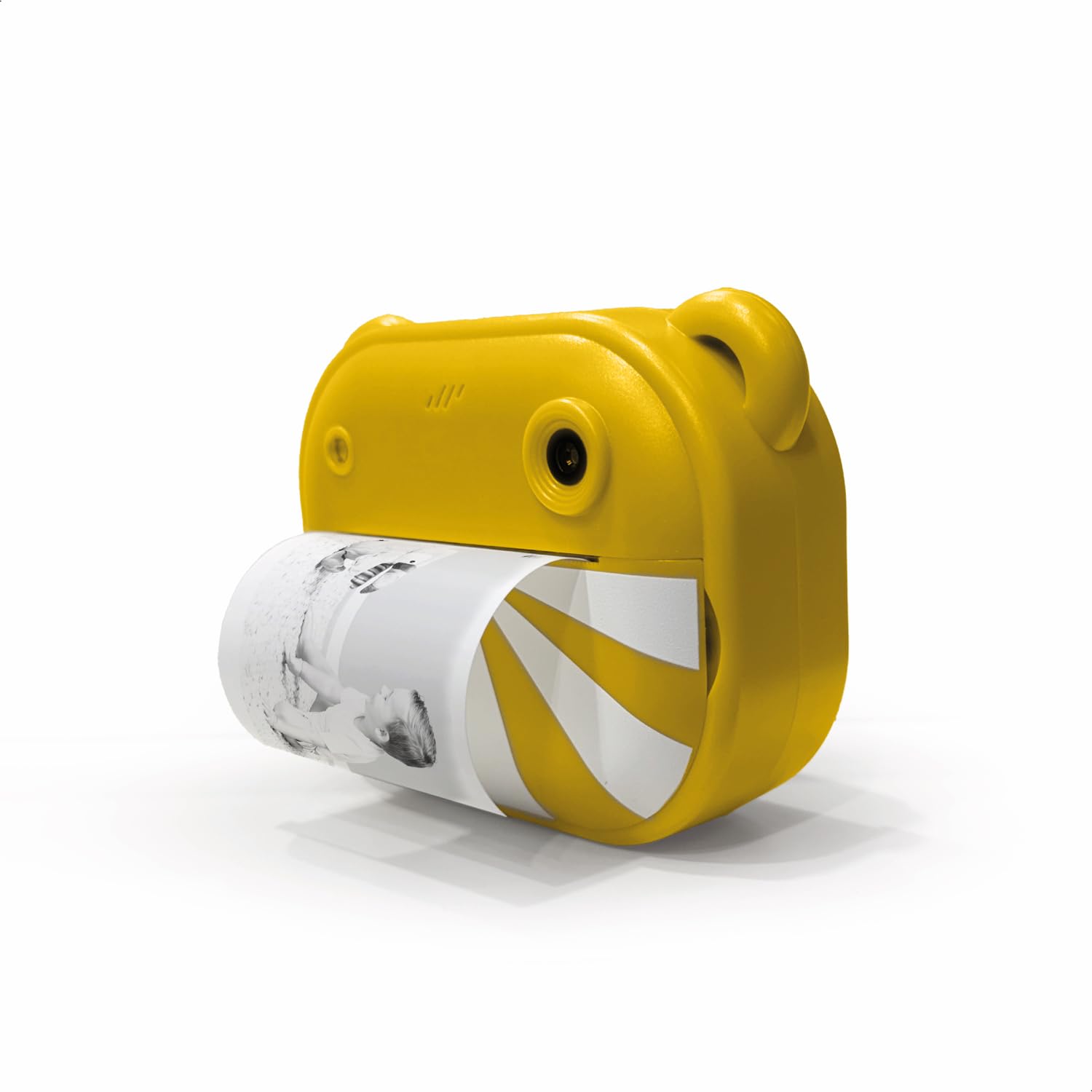 ZAZU Fotocamera digitale istantanea per bambini, foto ad alta risoluzione da 48 MP, display a colori da 2", video Full HD 1080P, stampa termica senza inchiostro, batteria ricaricabile, con 2 rulli di