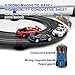 AGM MASETCH High Speed Series Tram Dual Track Set, Track with 4 Vehicles Official Licensed Slot car Racing, Comes with 2 Hand Controls and Track Parts and a Lap Counter.