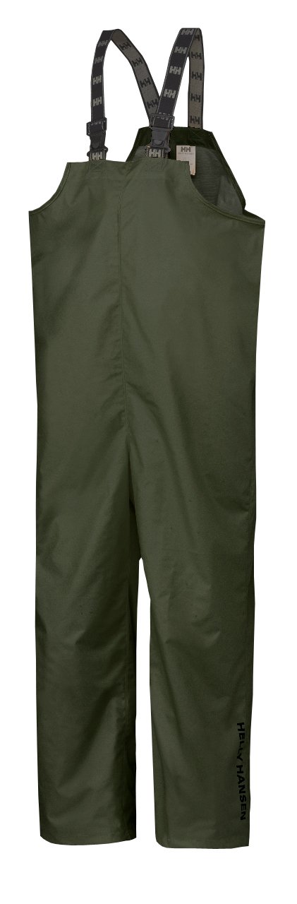 Helly Hansen Workwear Men's Mandal Bib Trousers, Light Green, 2XL
