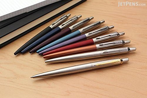 Miniatura 3 de Parker Jotter 13332-11 - Bolígrafo retráctil de punta media de tinta azul (2 unidades)