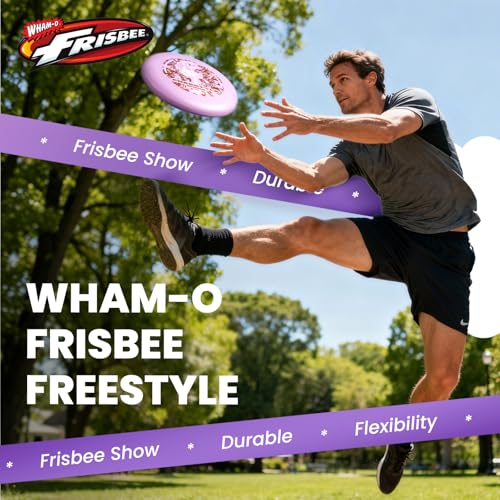Frisbee Outdoor Flying Disc 160g, 10.5 Inch Sports Disc, Durable and Flexible, for Outdoor Beach Backyard Family Fun - Thumbnail 3