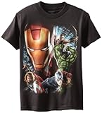 Ironman Big Boys' Face Action, Black, X-Large