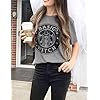 OUNAR-Halloween-Shirt-for-Women-Funny-Graphic-Basic-Witch-Tops-Fall-Hocus-Tee OUNAR Basic Witch Coffee T Shirts for Women Halloween Graphic Letter Print Shirt with Funny Sayings Casual Tee Tops