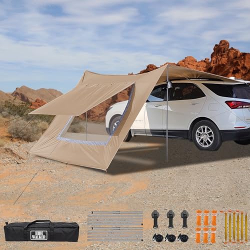 Auvent de Camping 3x5 pour Van Caravane Canopy Étanche et Anti-UV...