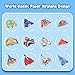 Lumikidz Paper Airplane Kits – 12 Classic Origami Designs, 36 Sheets – Creative World Record Paper Planes – Fun Airplane Toys & Birthday Gifts for Kids Ages 5-12 Boys and Girls