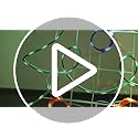 Outdoor Christmas Tree Decoration Christmas Lighted Xmas Tree with Star Neon Rope 126 LED Lights Decoration for Xmas Home Pathway Lawn Party Display