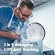 ZEISS Set aus 1x Brillen-Reinigungs-Spray alkoholfrei Doppelpack 2x 120ml und 1x ZEISS AntiBeschlag-Spray mit 15ml Inhalt