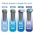 EcoPure EPS120 Whole House Water Softener for Medium Households (3-4 People) – AutoSense AI Efficiency Compact Cabinet Design