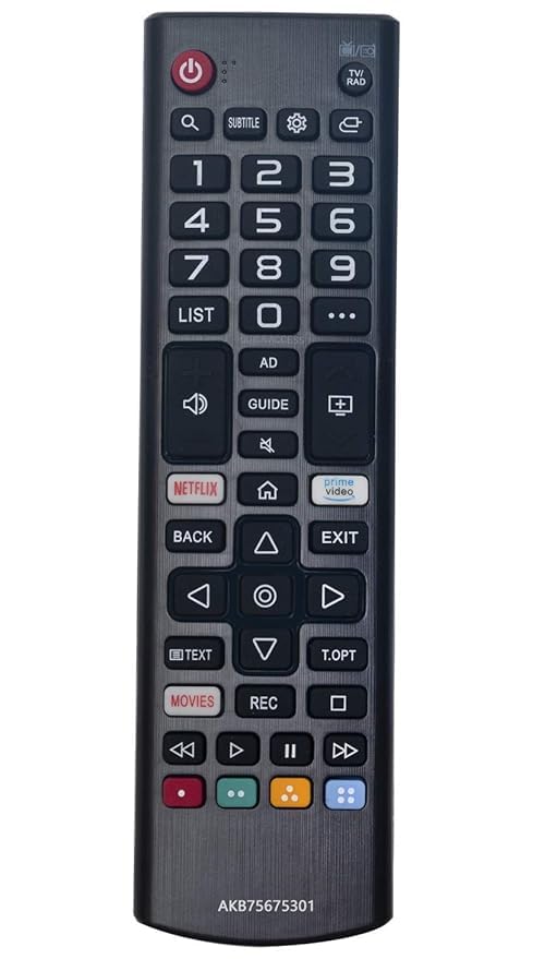 Image of Universal Remote Control for LG Smart TV for All Models LCD, LED, 3D and HDTV Smart TVs.
