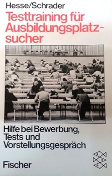 Perfect Paperback Testraining Fur Ausbildungsplatzsucher; Hilfe Bei Bewerbung, Tests Und Vorstellungsgesprach [German] Book