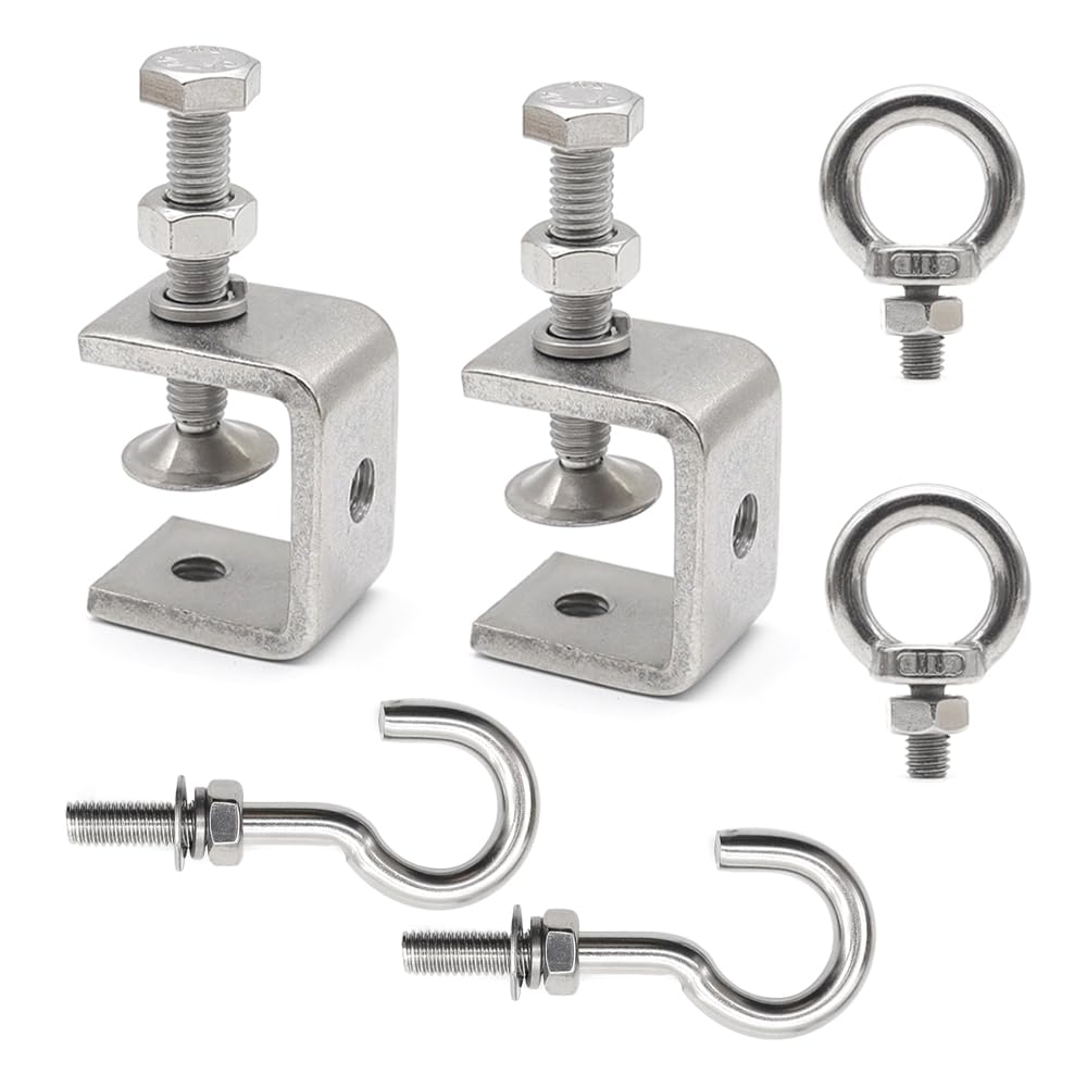 Morsetto A C Regolabile - Set Di 2 Per Lavoro Legno E Metall, Larghezza Fino A 46 Cm