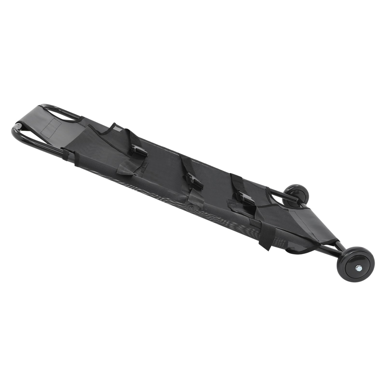 Transportín plegable para perros de hasta 120 kg, 115 x 56 x 13 cm, con ruedas silenciosas, arnés de emergencia plegable para emergencias, viajes, perros grandes