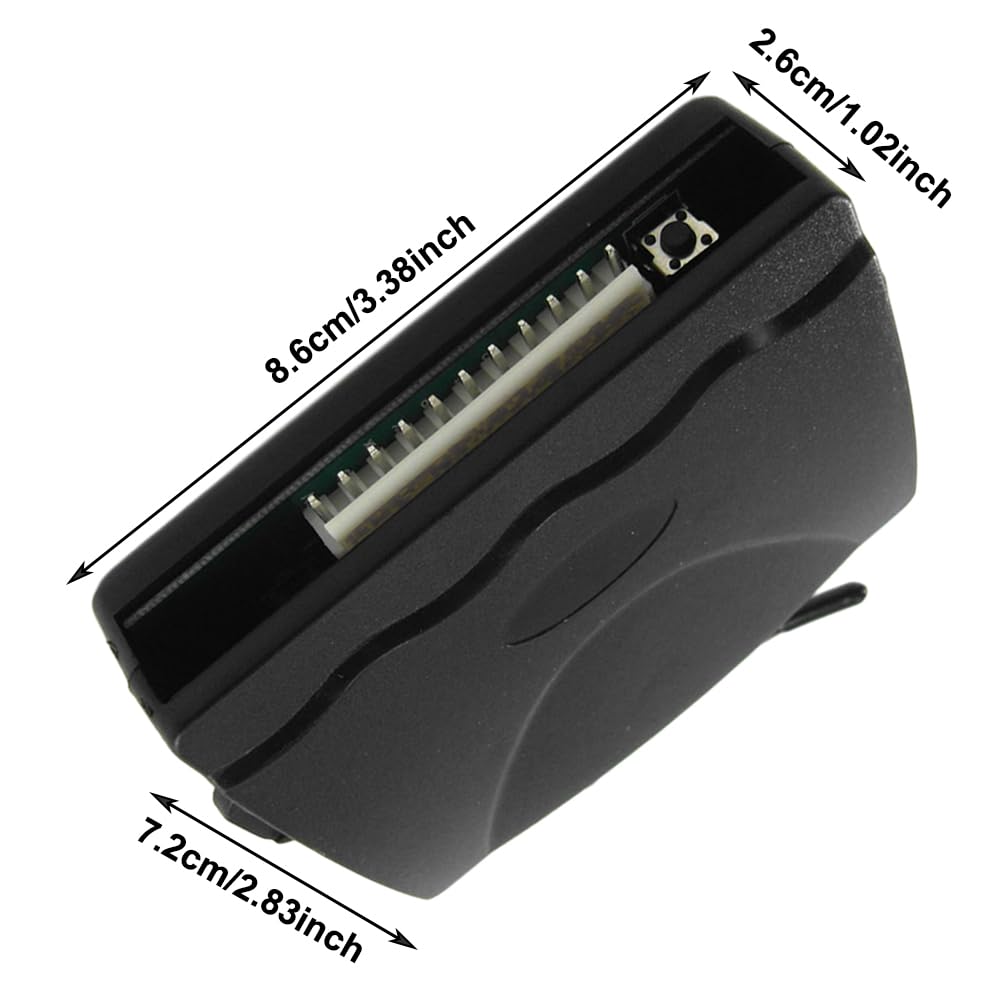 MASO Telecomando per allarme automatico, sistema di chiusura centralizzata, kit di sicurezza per auto, immobilizzatore per chiusura centralizzata, adatto per auto da 24 V