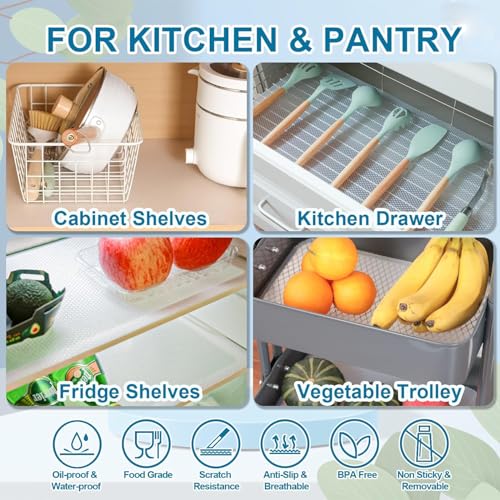 Image of GDNK Washable PVC Heat Resistant Colorful Place Mats for Kitchen Dining Table Mates Washable Heat-Resistant for Dining Table (Transparent Dot) (45 CM x 300 M)