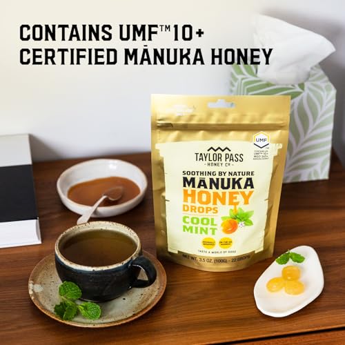 Taylor Pass Mānuka Honey Drops UMF 10+ 2 Packs miniatura 2