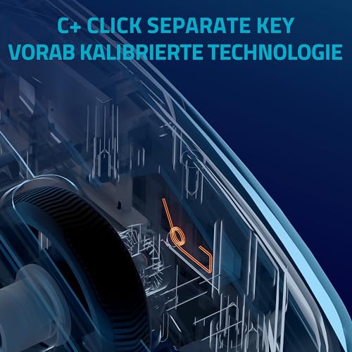 V30PRO - Mouse da gioco wireless 2,4 GHz ad alte prestazioni con sensore ottico da 26000 DPI, accelerazione 50 G, 650 IPS, durata della batteria fino a 160 ore, PC/Mac - nero - Mouse gaming - Immagine 11