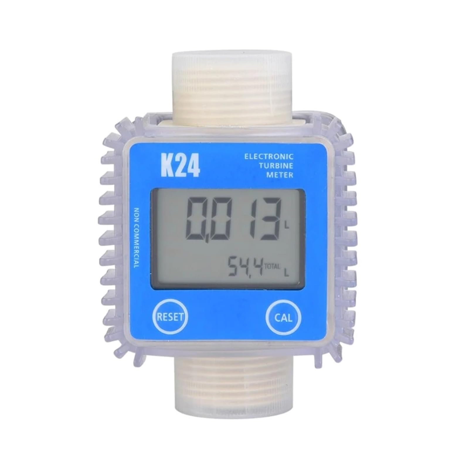 Medidor de caudal de agua, Medidor de flujo de combustible Digital K24 for turbina, herramientas de medición, productos químicos, agua, mar, medidor de flujo de líquido G5AB para agua, diésel y otros