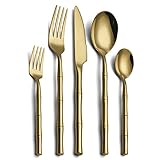 ❤【MATÉRIAUX DE HAUTE QUALITÉ】: Cet ensemble d'argenterie de 30 pièces est fabriqué en acier inoxydable de haute qualité, qui est très durable, résistant à la corrosion, sans nickel et ne laissera pas de résidus ni d'odeur comme d'autres matériaux.En même temps, sa robustesse garantit qu'il ne se pliera pas facilement, vous offrant une utilisation à long terme.Mieux encore, ils vont au lave-vaisselle