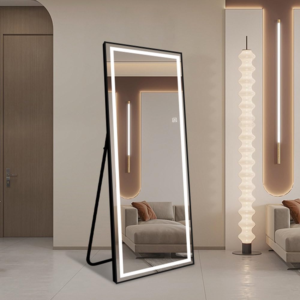 Full Length Mirror with Lights, 65