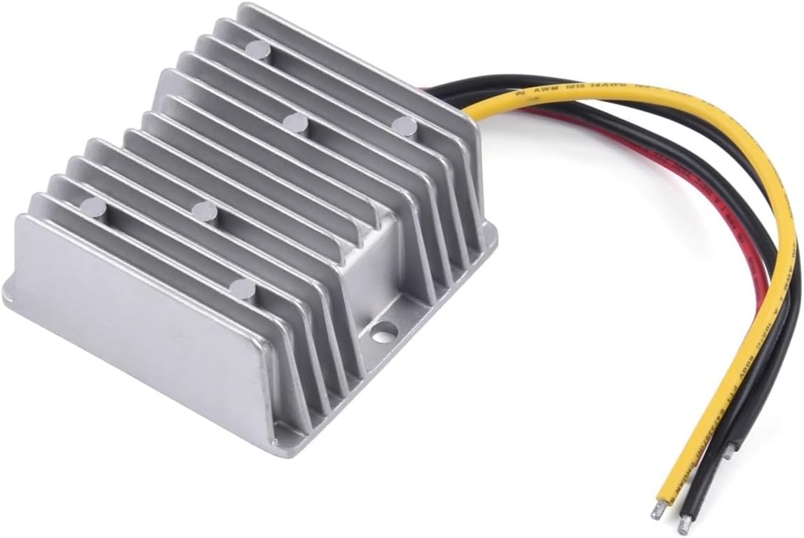 10A DC Power Converter 12V to 36V/48V Automotive Boost Regulator Step-Up Voltage Power Module for Car(12V_48V)