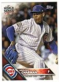 2016 Topps Chicago Cubs World Series Champions Box Set Break #WS-25 Aroldis Chapman Chicago Cubs Official MLB Trading Card (One Baseball Card)