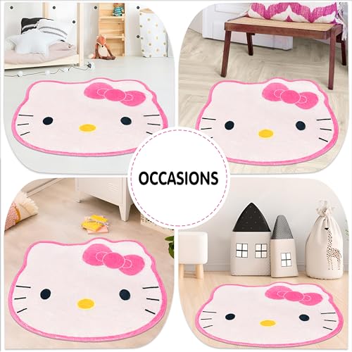 Tapete decorativo suave diseño Kitty para dormitorio miniatura 4