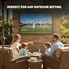 Titan G300 Mini 75 Pulgadas QLED Full Sun TV Exterior – 4K UHD, 144Hz – Resistente al Agua IP65 – Google TV Smart OS – Hasta 5000 Nits – Dolby Vision y Atmos y Altavoces Onkyo – Ensamblado en EE. UU. con Garantía de 2 Años 4