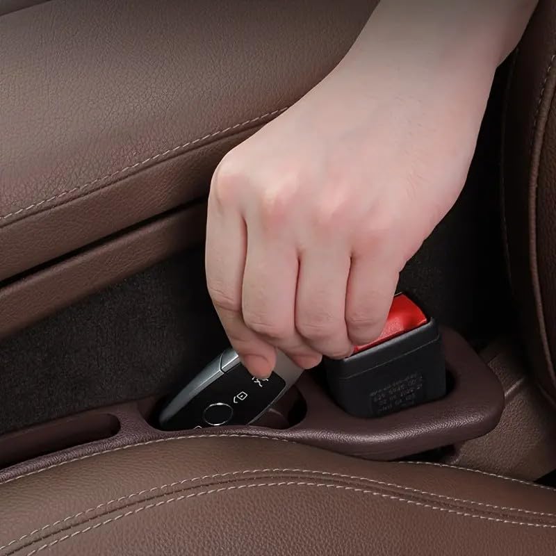 2 sztuki pudełek do przechowywania foteli samochodowych, Car Seat Gap Filler uniwersalny wypełniacz szczelin fotela samochodowego organizer fotela samochodowego, najnowszy organizer szczelin fotela
