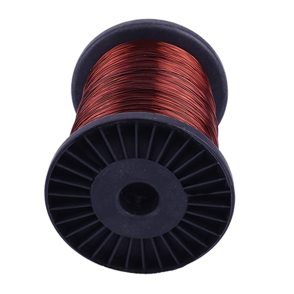 DONGKER Filo Di Alluminio Smaltato,500 G Filo Di Avvolgimento Magnetico in Resistente Alle Alte Temperature Per Filo Fai-da-te, Trasformatore, Elettromagnete