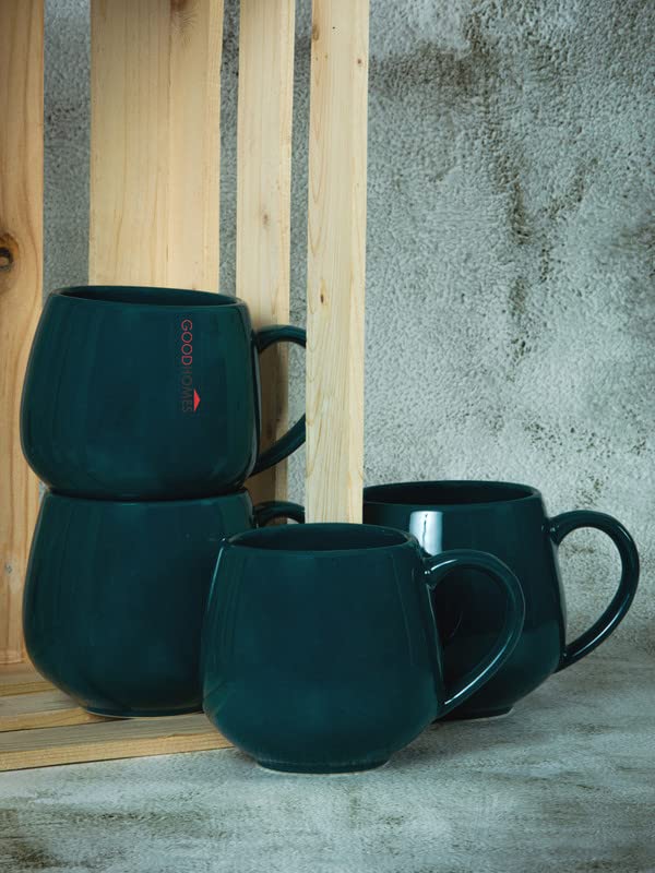 Goodhomes Stoneware Coffee Mug Set of 4 Pieces 360ml