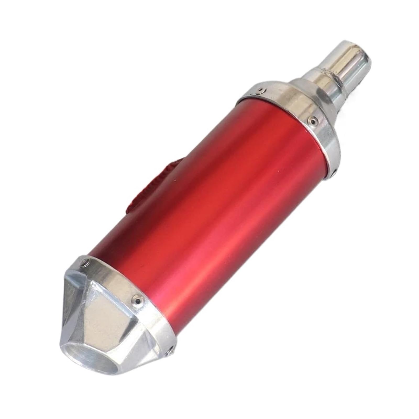 Feilivci Red Motorcycle 28Mm Exhaust Muffler Pipe For Kxl Bbr Ttr 50Cc 110Cc 125Cc 140Cc 150Cc 250Cc Universal Pit Dirt Bike Atv Quad(Red)