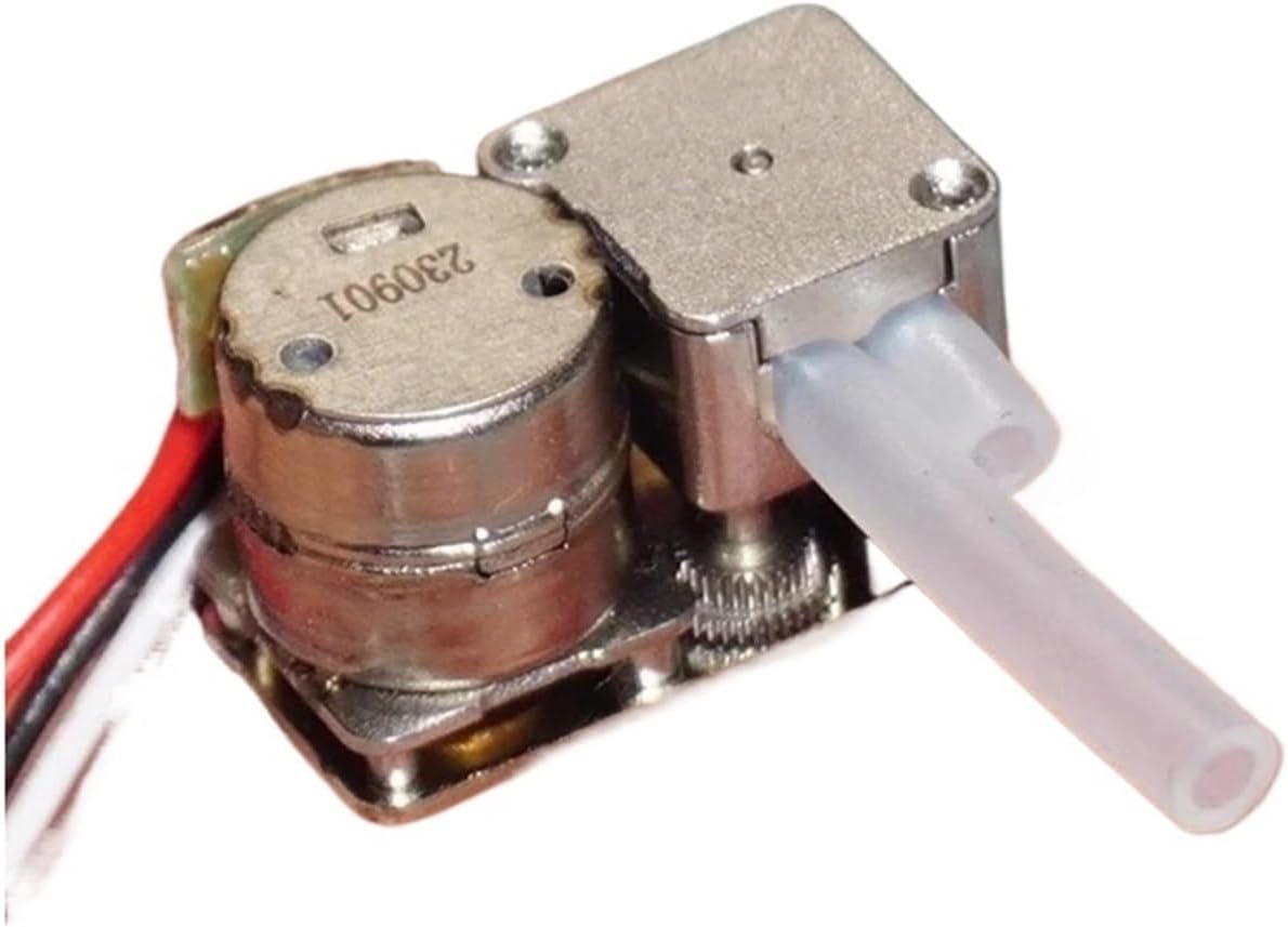 for Mini Tiny 8mm Precision Gear Stepper Motor Peristaltic Pump Dosing Pump Full Metal Gearbox Self-Priming Liquid Pump Flow Control Replacement Parts