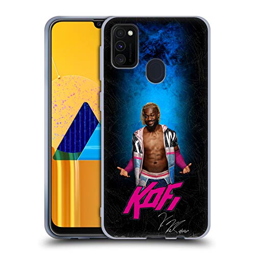 Head Case Designs Officially Licensed WWE Against All Odds Image Kofi Gel Case [Military Grade Protection] Compatible with Galaxy M30s (2019)/M21 (2020)