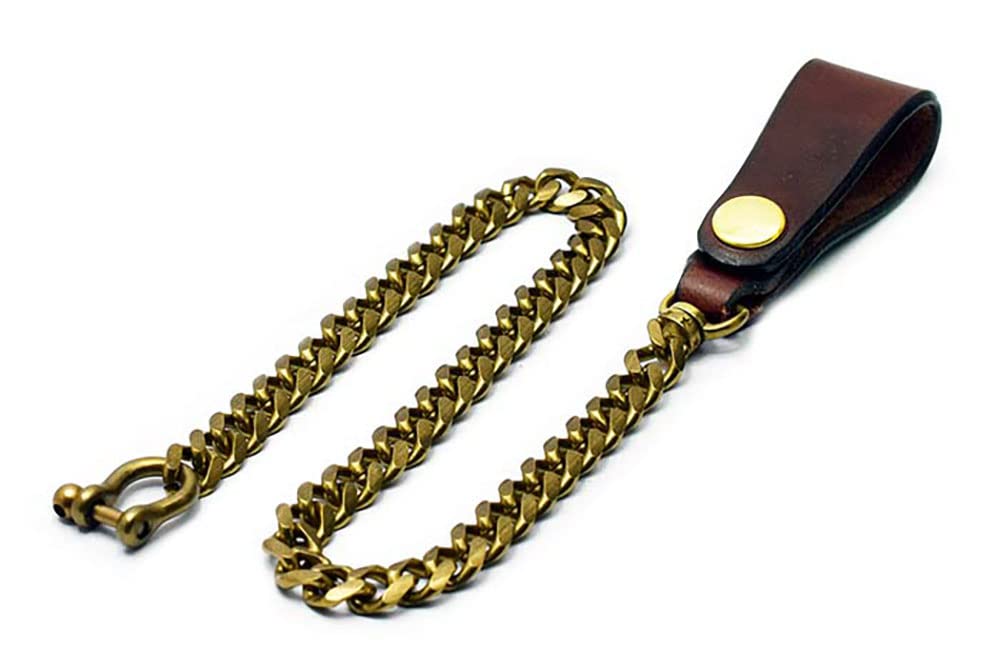 Amazon.co.jp: [インセプション] ウォレットチェーン UKサドル ブラス