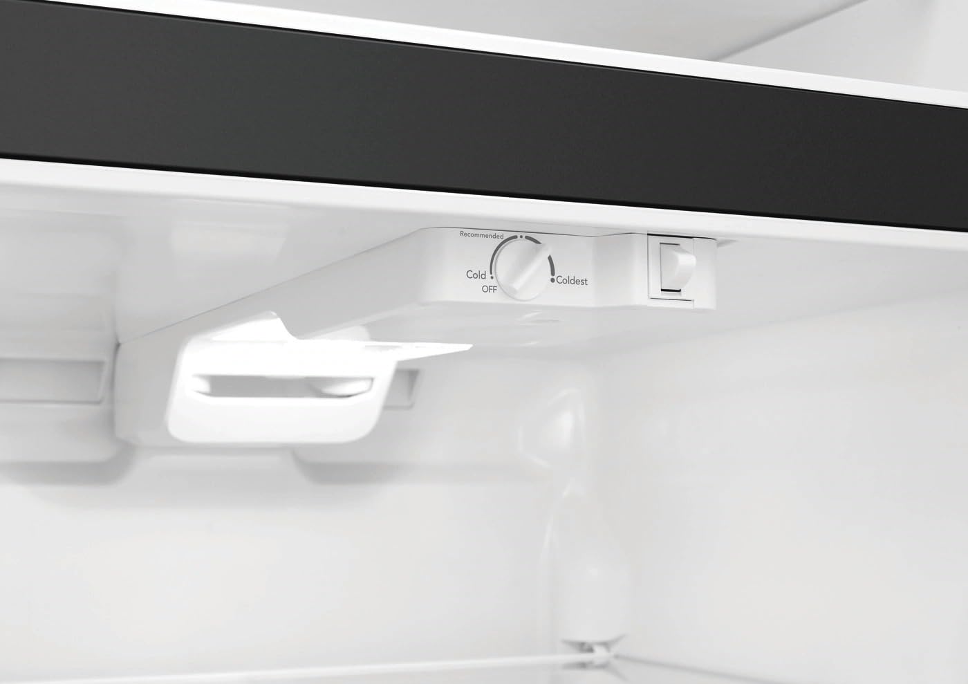 Frigidaire FFTR1835VB 30" Top Freezer Refrigerator with 18.3 cu. ft. Capacity LED Lighting Frost Free Defrost ADA Compliant in Black on Fridge.com