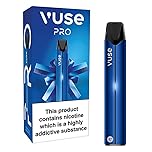 Vuse Pro Vape Kit, Slim Design, Fast Charging, Splash-Resistant, reusable, rechargeable & refillable vape, compatible with Vuse ePod 2 vape pods (Sold Separately), Blue