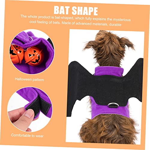 Disfraz Murciélago Halloween para Perros y Gatos miniatura 5