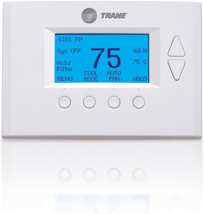 Trane TZEMT400BB3NX N N SL Home Energy Management Thermostat with Nexia Home Intelligence, White