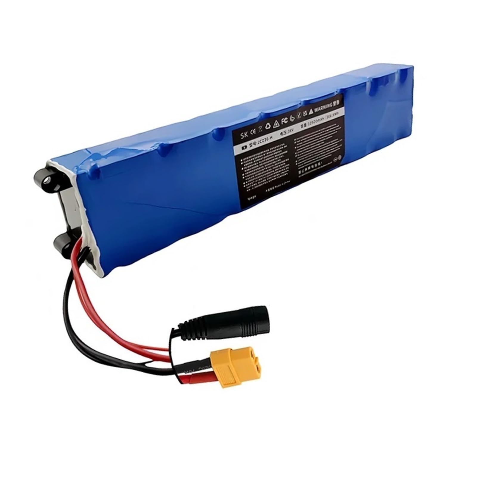 IOLKHFK Batería de Litio for Patinete eléctrico 10S3P, 36 V, 10500 mAh, Compatible con Mijia M365.(XT60-DC Plug)