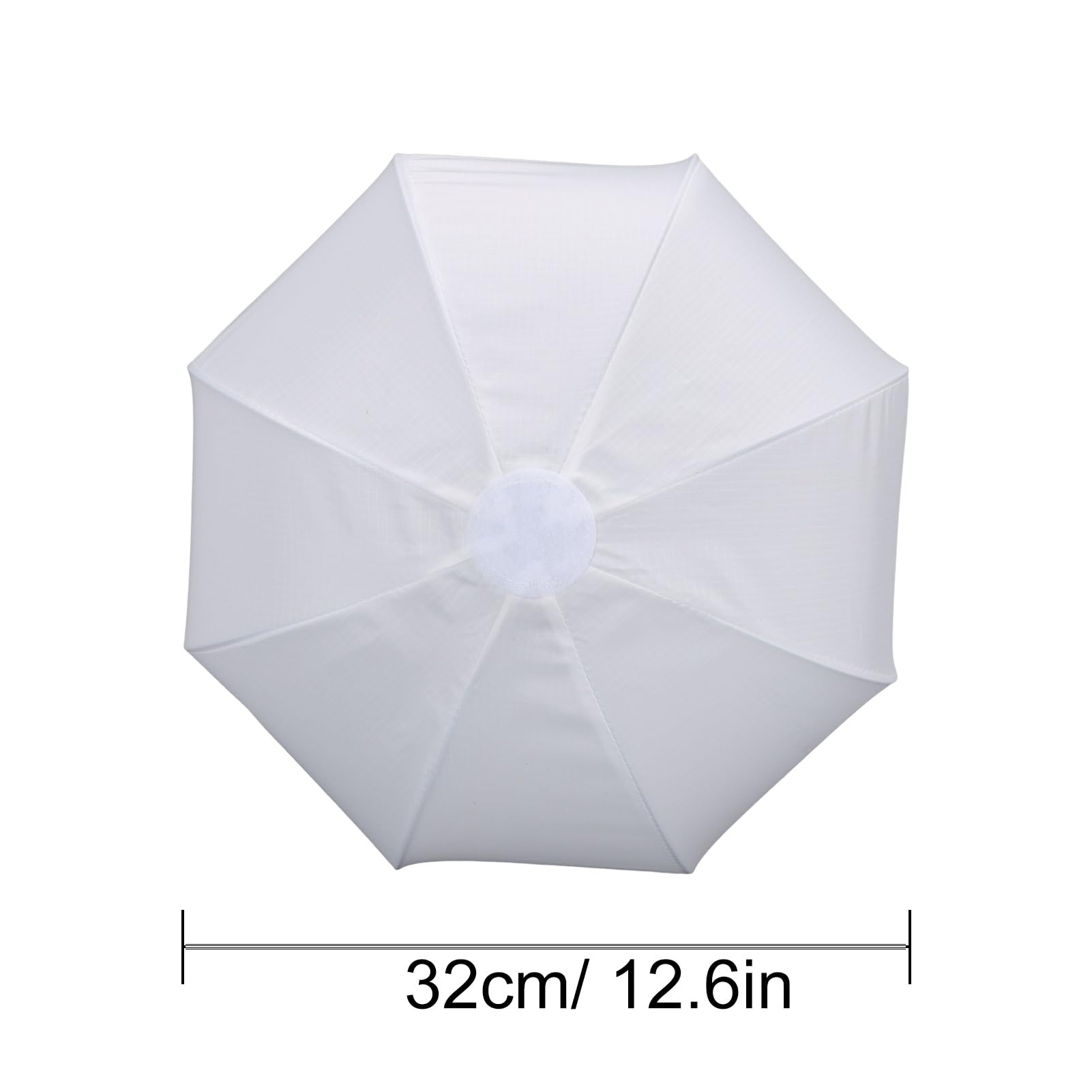 Goshyda Softbox z latarnią o Długości 12,6 Cala i Długości 32 Cm, Sferyczny, Składany Dyfuzor światła do Lamp z Mocowaniem Mini Bowens, Akcesoria do Oświetlenia Wideo YN150 YN150Ultra
