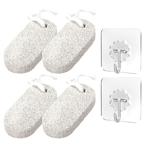 4 Pezzi Di Pietra Ovale E 2 Pezzi Di Ganci, Strumenti Di Pedicure, Strumenti Di Rimozione Della Buccia, Accessori Per La Cura Del Piede.