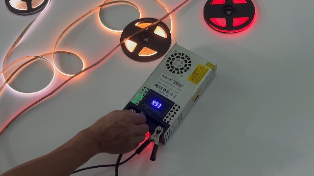 Alimentation à Découpage Réglable 0-24V 600W 25A BOSYTRO - Pour Bandes LED, CCTV, Laboratoire, 220V