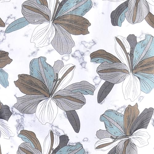 Image of UNM Men's Floral Print Casual Shirt